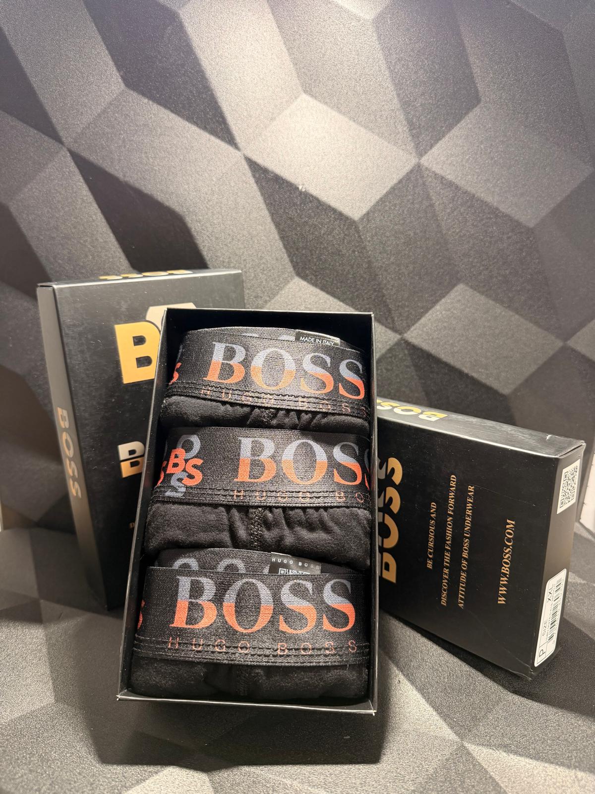 BOSS Мъжки Боксерки х3 Броя