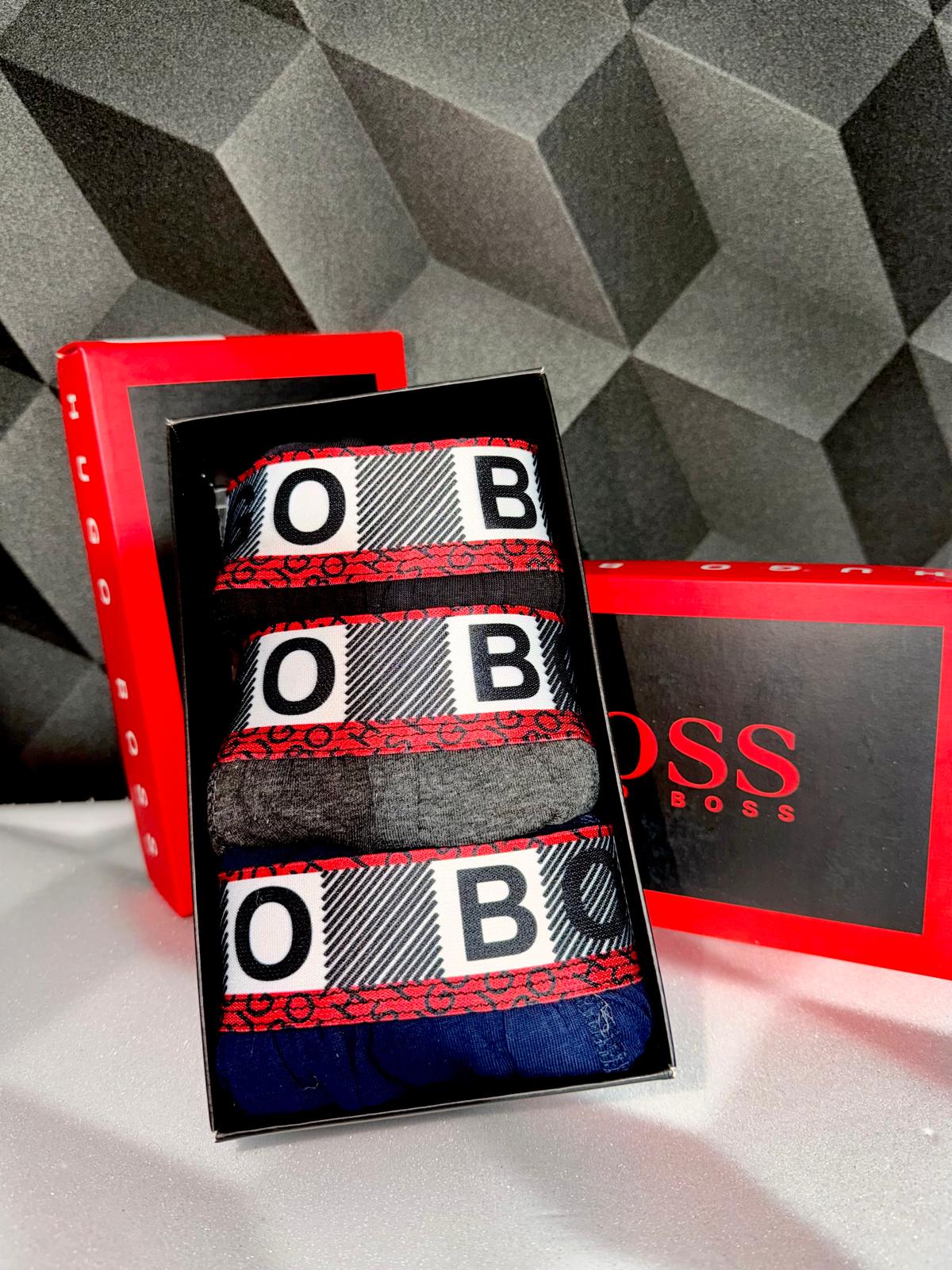 BOSS Мъжки Боксерки х3 Броя