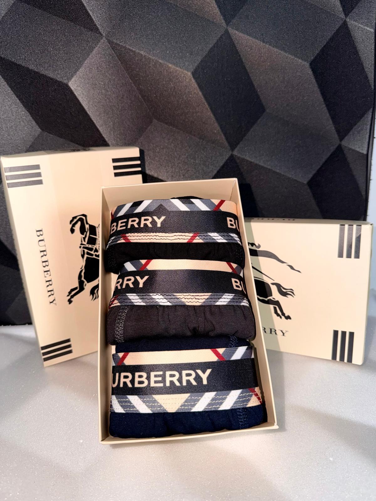 Burberry Мъжки Боксерки х3 Броя